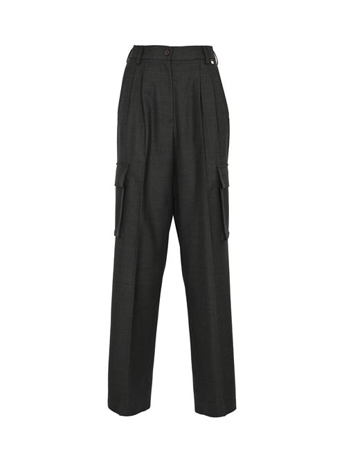 Pantalone cargo in misto lana Ferro Herno | PT000179D 334539487